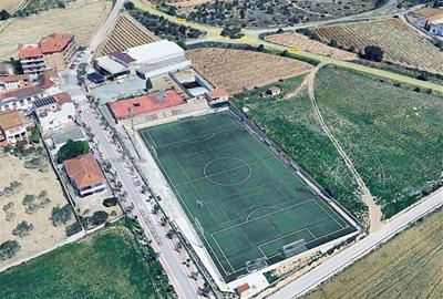 Imatge de la zona esportiva. Eix