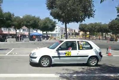 Joan Llopart amb el Saxo als Monjos . Eix