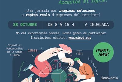 La Mancomunitat de la Conca d’Òdena organitza la primera Hackató de Construcció. EIX
