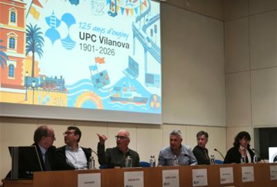 L'EPSEVG de Vilanova i la Geltrú inicia la commemoració del seu 125è aniversari. Ajuntament de Vilanova