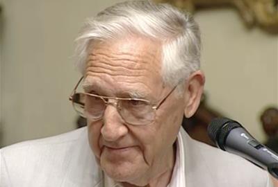 Mor als 97 anys el vilafranquí Telm Huguet, regidor dels primers consistoris democràtics. Ajuntament de Vilafranca