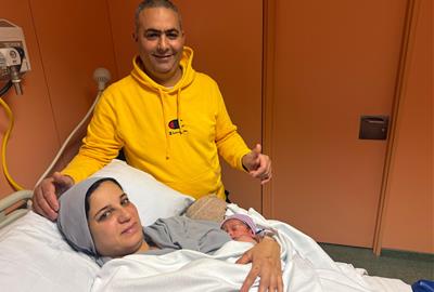 Nadir, el primer nadó de l’any al Penedès, neix a l’Hospital del Vendrell. Generalitat de Catalunya