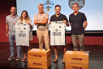 Ametller Origen es converteix en patrocinador principal del Club Patí Vilafranca en el retorn a l'OK Lliga. Ametller Origen