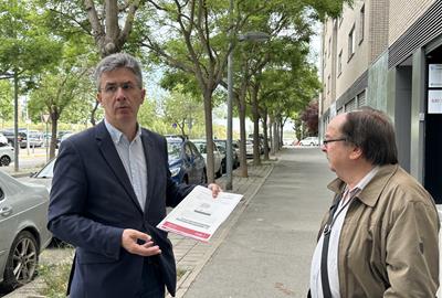 Romero anuncia la licitació de l’aparcament del CAP Nord i la reurbanització del carrer Pere Alagret a Vilafranca. Ajuntament de Vilafranca