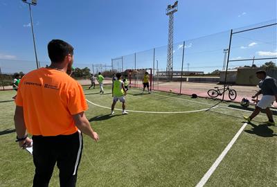 Torneig de Futbol 5 de Font-rubí. Eix