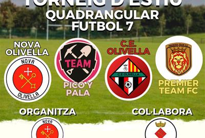 Torneig d'estiu de futbol 7 del CE Nova Olivella. Eix