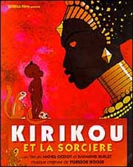 Cartell de Kirikú y la bruja.