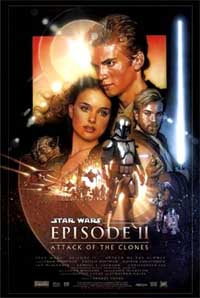 Cartell de Star Wars: Episodi II