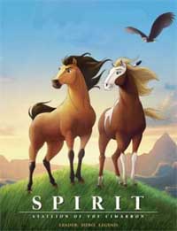 Cartell de Spirit: el corcel indomable