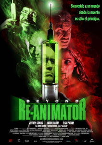 Cartell de Beyond Re-animator