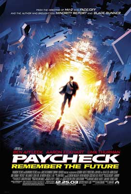 Cartell de PAYCHECK 