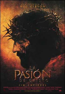 Cartell de LA PASIÓN DE CRISTO 