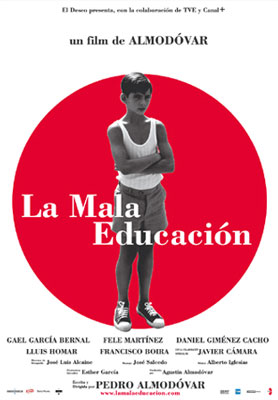 Cartell de LA MALA EDUCACIÓN 