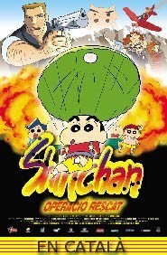 Cartell de SHIN CHAN, O.RESCATE (V.CAT) 