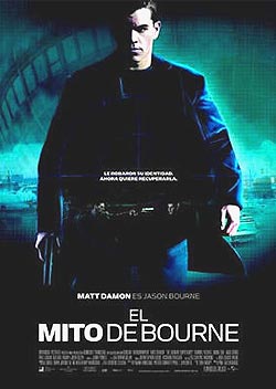 Cartell de EL MITO DE BOURNE