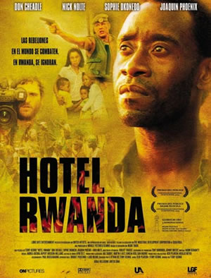 Cartell de HOTEL RWANDA 