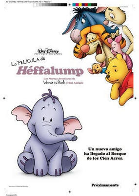 Cartell de LA PELICULA DE HEFFALUMP 