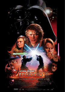 Cartell de STAR WARS. EPISODIO III