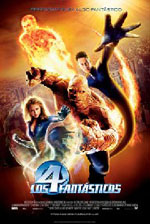 Cartell de LOS 4 FANTASTICOS 