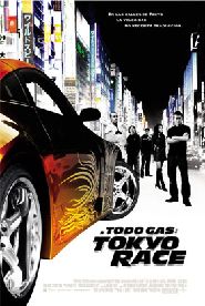 Cartell de  A TODO GAS: TOKYO RACE 