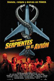 Cartell de SERPIENTES EN EL AVIÓN 