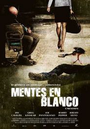 Cartell de MENTES EN BLANCO 