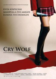 Cartell de CRY WOLF 