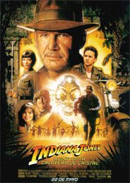 Cartell de INDIANA JONES Y EL REINO DE LA CALAVERA DE CRISTAL