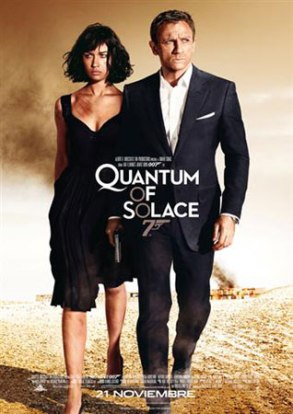 Cartell de QUANTUM OF SOLACE 