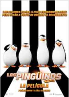 Cartell de LOS PINGÜINOS DE MADAGASCAR