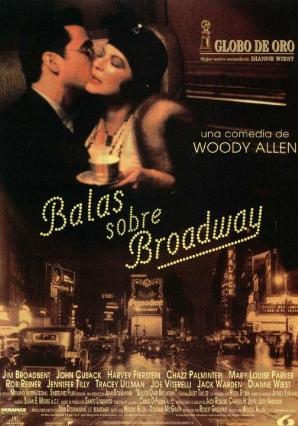 Cartell de BALAS SOBRE BROADWAY