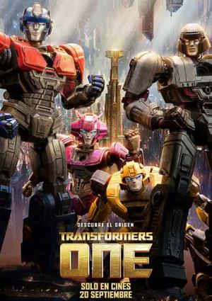 Cartell de TRANSFORMERS ONE