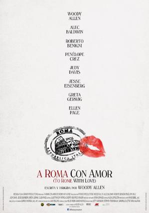 Cartell de A ROMA CON AMOR