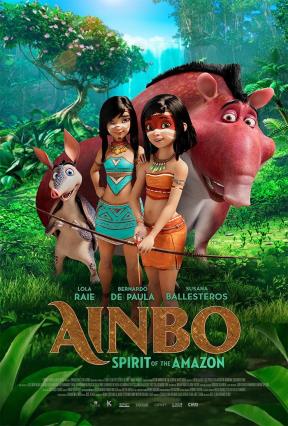 Cartell de AINBO: LA GUERRERA DEL AMAZONAS