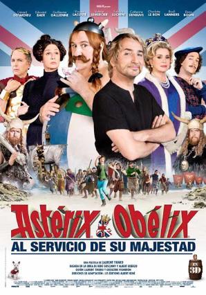 Cartell de ASTÉRIX Y OBÉLIX: AL SERVICIO DE SU MAJESTAD