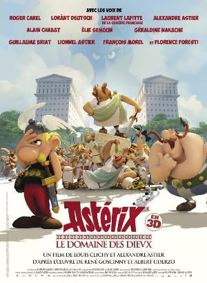 Cartell de ASTERIX: LA RESIDENCIA DE LOS DIOSES