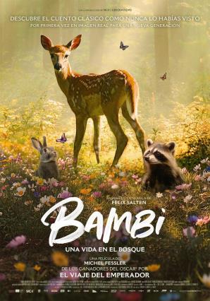 Cartell de BAMBI, UNA VIDA EN EL BOSQUE