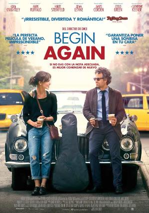 Cartell de BEGIN AGAIN