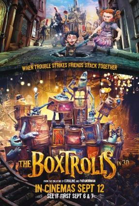 Cartell de THE BOXTROLLS 3D