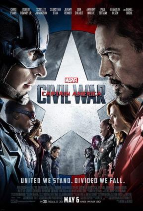 Cartell de CAPITÁN AMÉRICA: CIVIL WAR