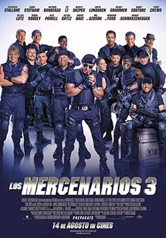 Cartell de LOS MERCENARIOS 3