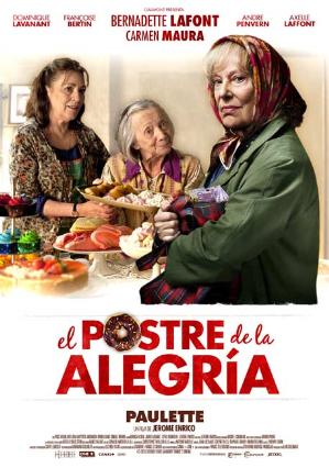 Cartell de EL POSTRE DE LA ALEGRÍA (PAULETTE)