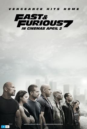 Cartell de FAST & FURIOUS 7