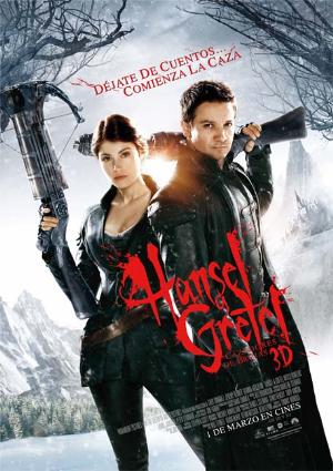 Cartell de HANSEL Y GRETEL: CAZADORES DE BRUJAS