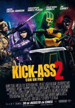 Cartell de KICK-ASS 2, CON UN PAR