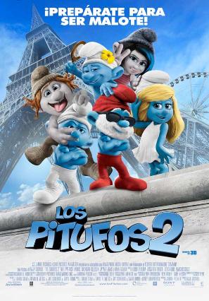 Cartell de LOS PITUFOS 2