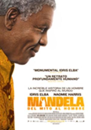 Cartell de MANDELA: DEL MITO AL HOMBRE