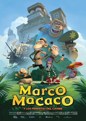 Cartell de MARCO MACACO Y LOS PRIMATES DEL CARIBE