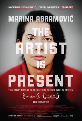 Cartell de MARINA ABRAMOVIC The artist is present.