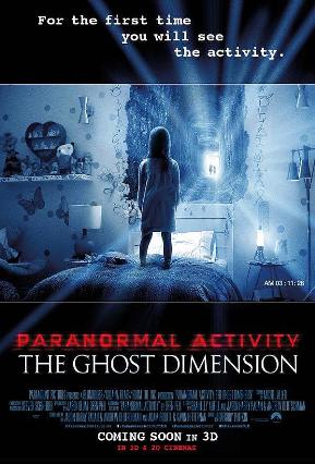 Cartell de PARANORMAL ACTIVITY: DIMENSIÓN FANTASMA